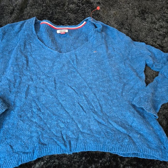 T-shirt manche longue maille tommy hilfiger - photo numéro 2