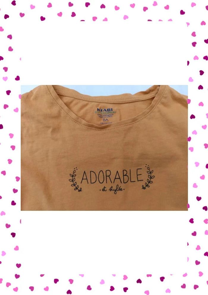 Tee shirt 8 ans Kiabi - photo numéro 2