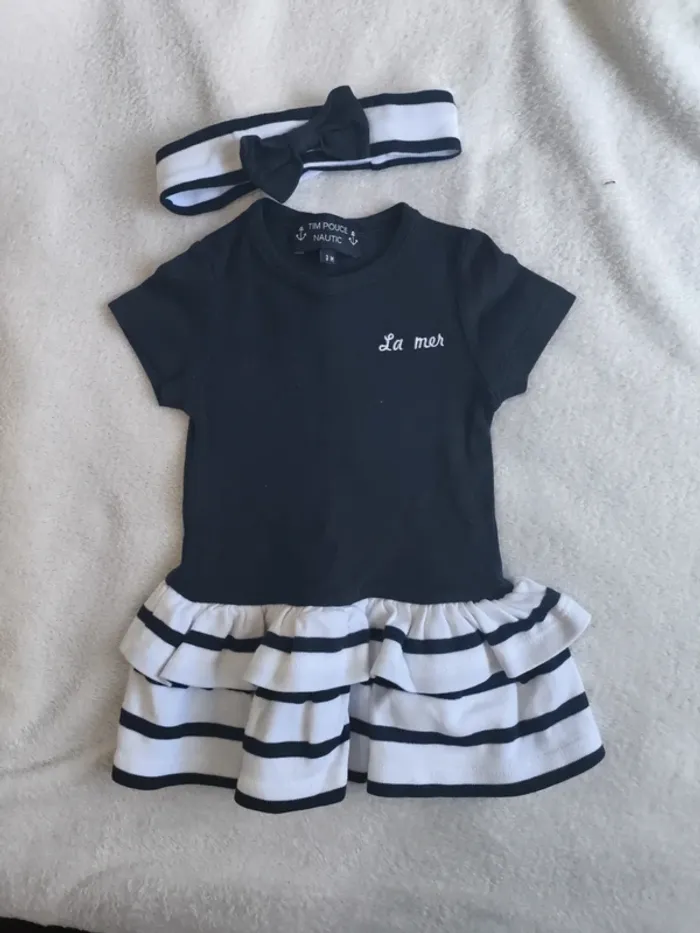 Ensemble marin 3 mois