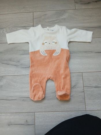 Pyjama velours ~ Gemo ~ 1mois