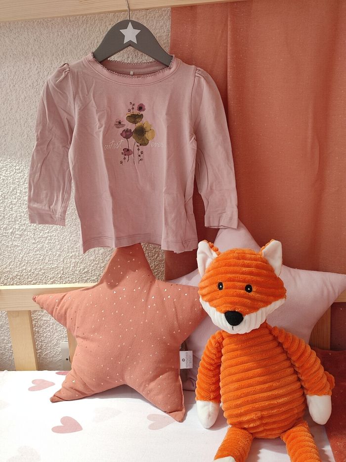 Tee-shirt manches longues - 1 an et demi/2 ans - Très bon état  - Name it