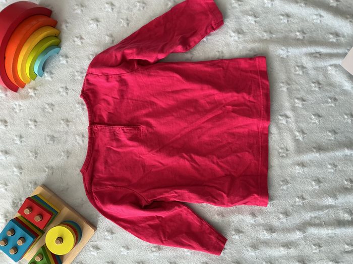 teeshirt manches longues fuchsia 18 mois vertbaudet - photo numéro 9