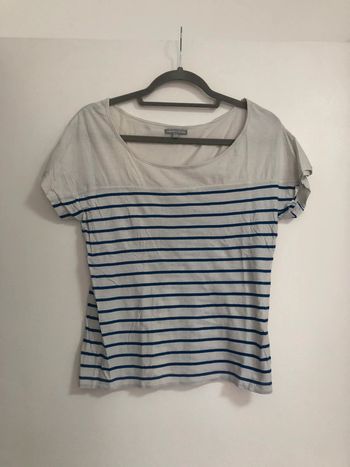 Superbe beau t-shirt marinière 3 suisses taille 38/40