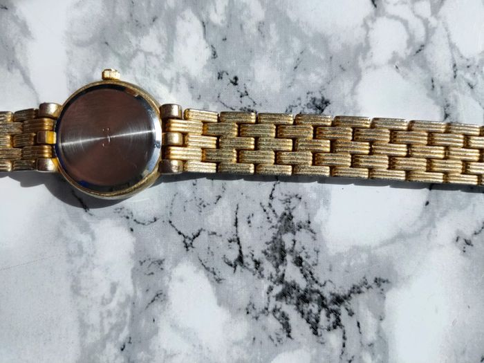 Montre vintage argent et doré - photo numéro 13