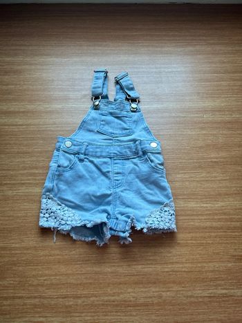 Salopette short 12 mois