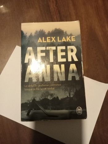 Livre thriller Alex lake