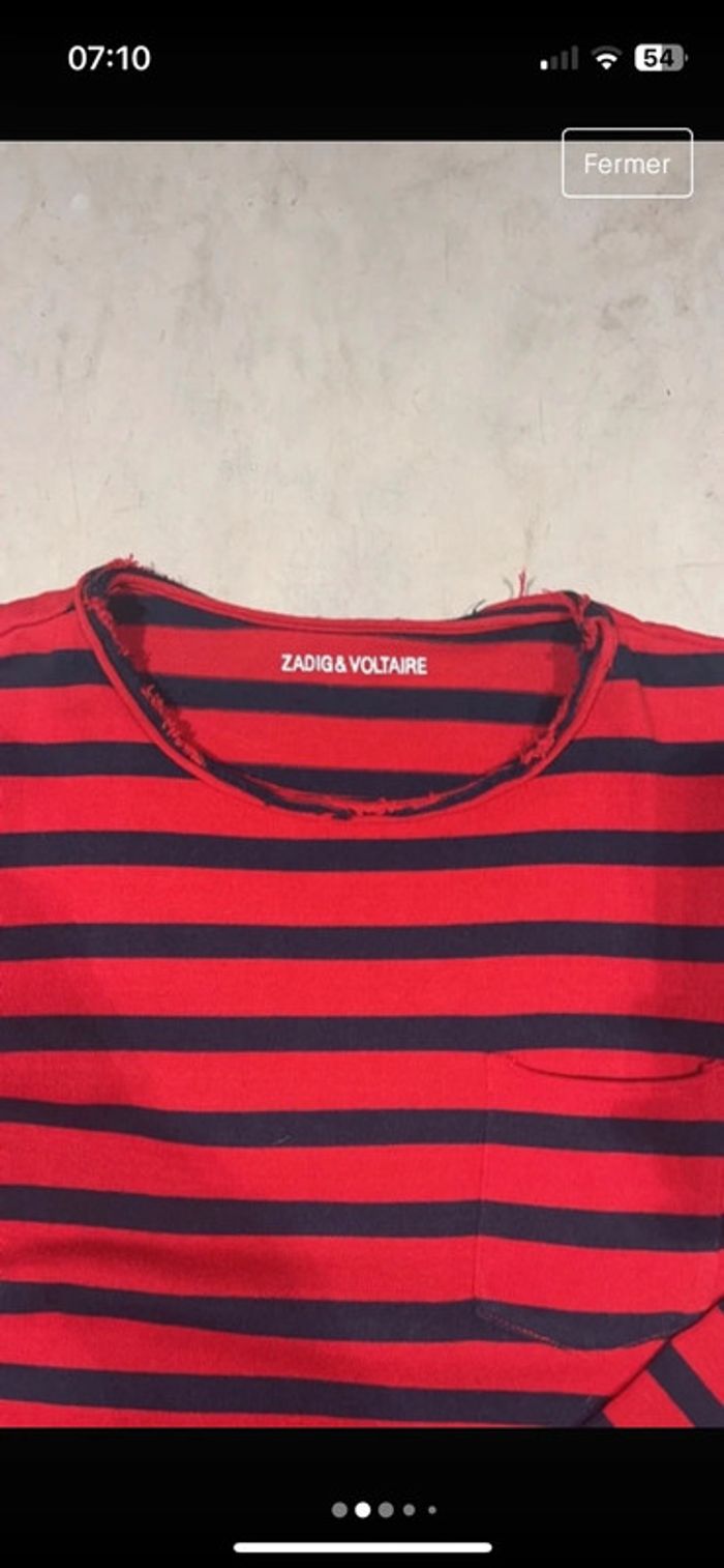 Robe marinière Zadig et Voltaire fille 12 ans - photo numéro 2