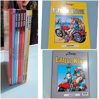 BD Litteul Kévin, album double : tomes 1 et 2