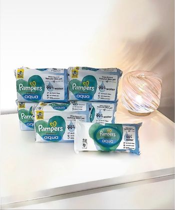 Lingettes Pampers harmonie Aqua