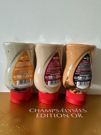 Lot de sauce Quick