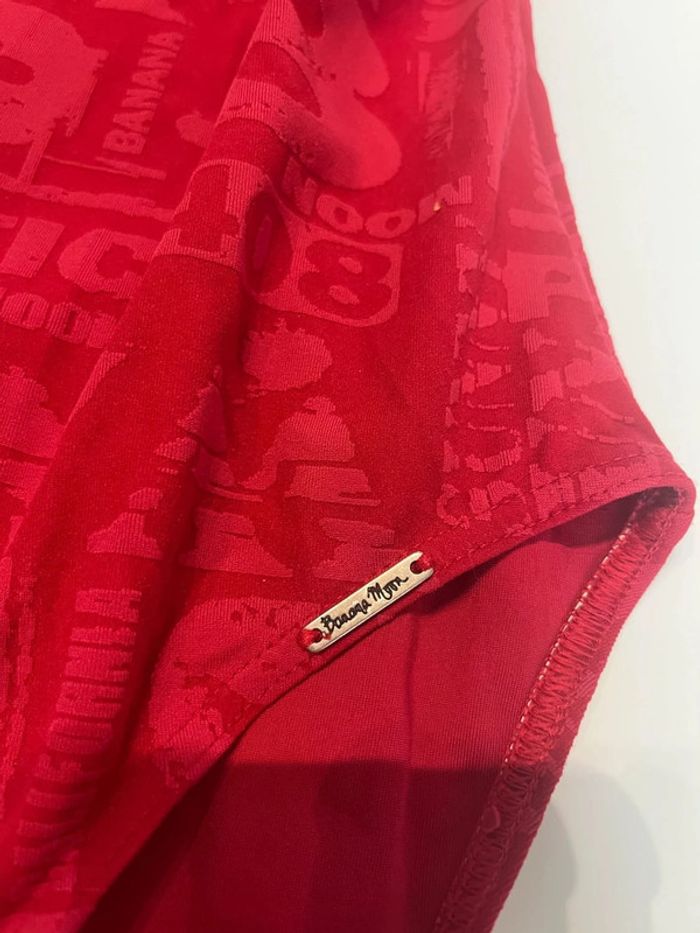 Maillot de bain une pièce rouge Banana Moon Taille 38 - photo numéro 2