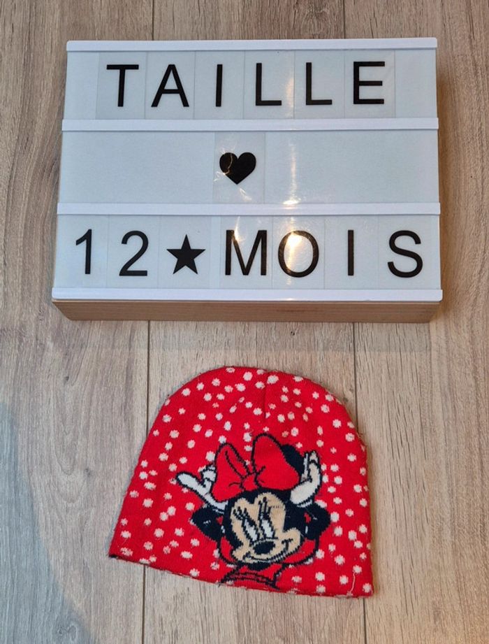 Bonnet fille Disney Minnie 50 cm