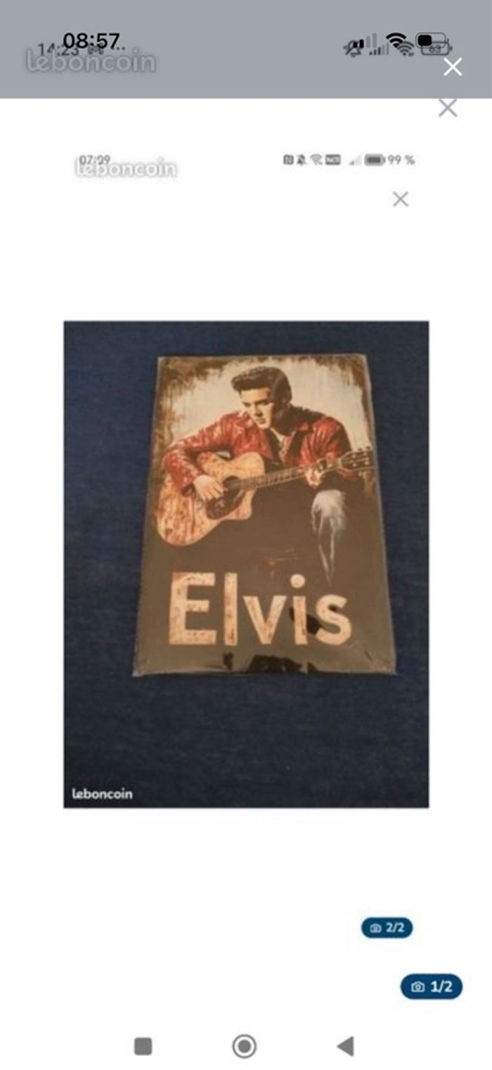 Plaque Elvis Presley
