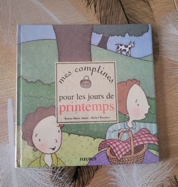 Mes comptines pour les jours de printemps Karine-Marie Amiot, Michel Boucher (Illustrations)