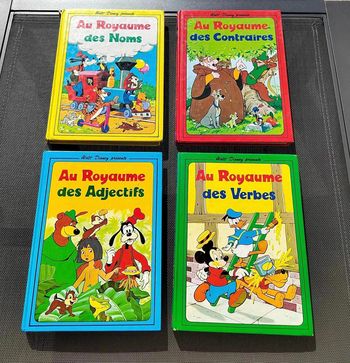 45 € Collection vintage 1978 4 tomes Walt Disney