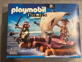 Playmobil 6682 radeau avec pirates des ténèbres