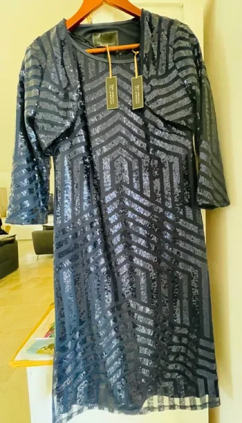 Robe à sequins bpc Sélection Premium et boléro