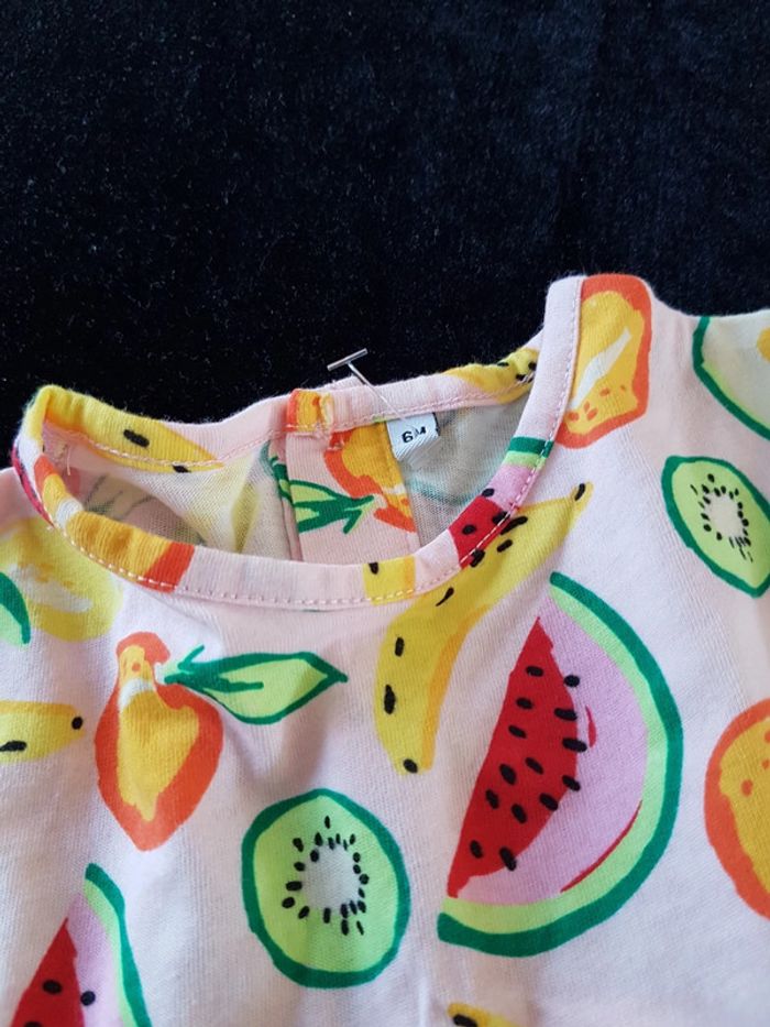 Lot de 2 robes neuves fille 6 mois - photo numéro 3