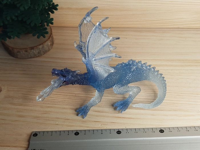 PAPO dragon de glace Figurine animal imaginaire - photo numéro 6
