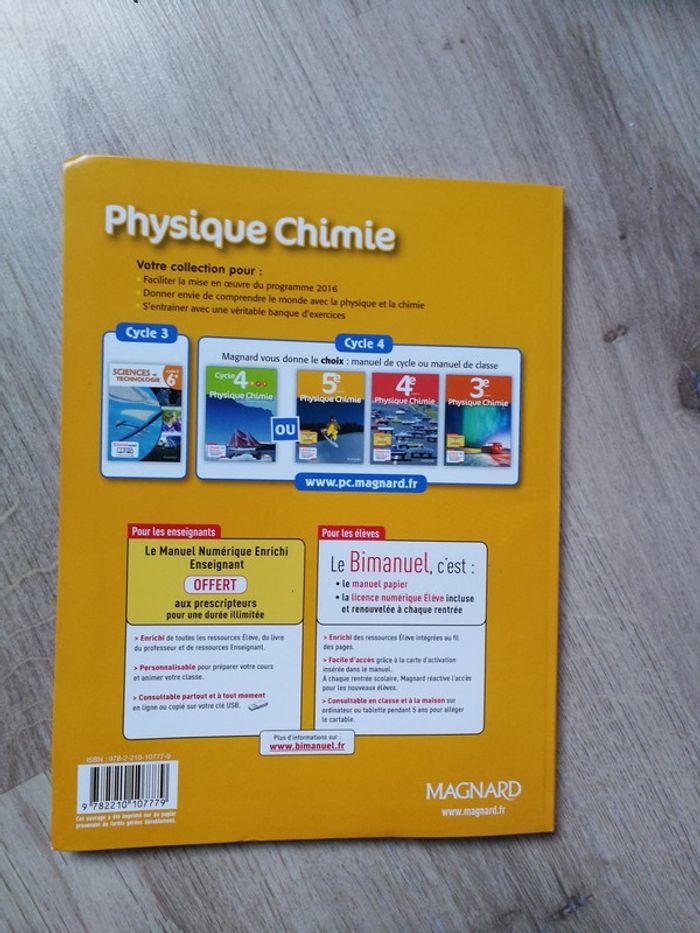 Le Bimanuel, 5e cycle 4 Physique - Chimie - photo numéro 4