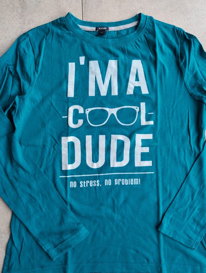 T-shirt manches longues imprimé - photo numéro 2