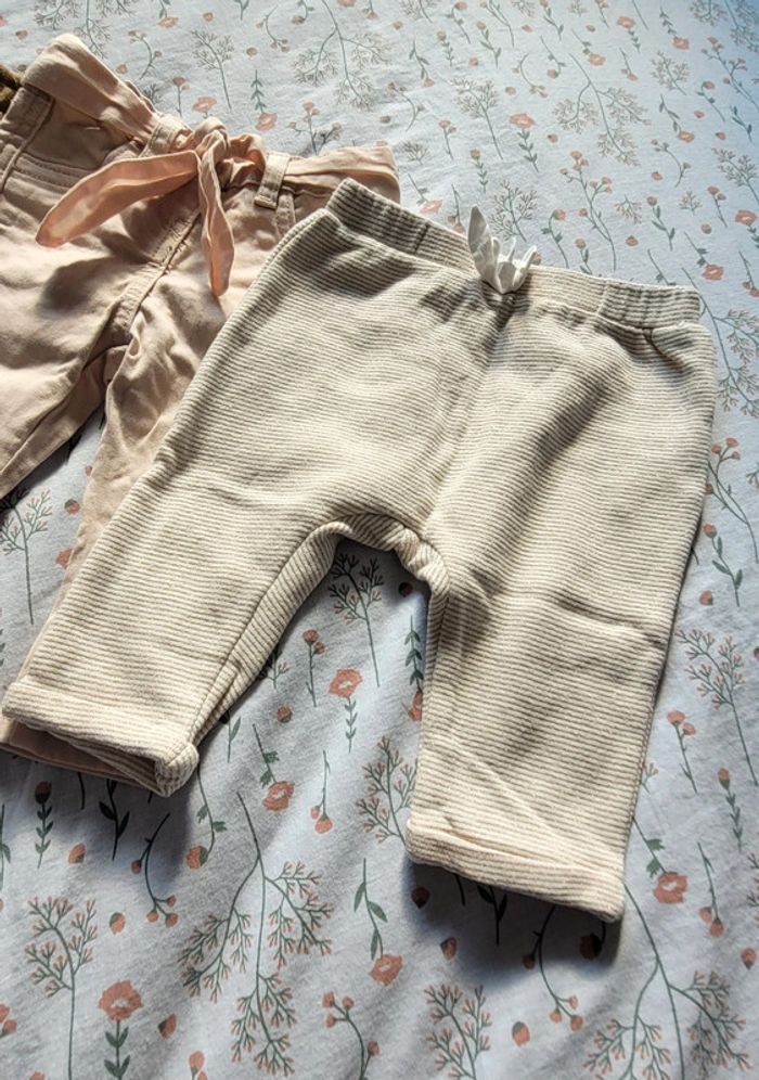 Lot de 3 beaux pantalons 6mois Kiabi - photo numéro 6
