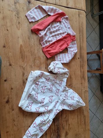 Lot 1 pull et 1 sweat