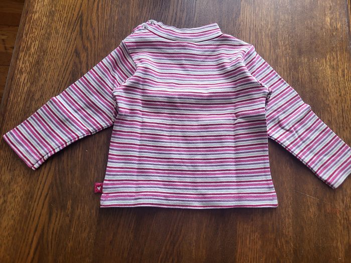 1 tee-shirt manche longue fille 18 mois - photo numéro 2