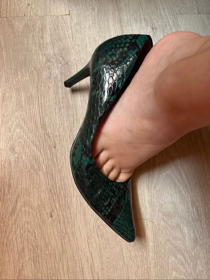 Escarpins style croco san marina 38 - photo numéro 3