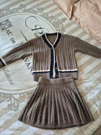 Ensemble jupe et gilet