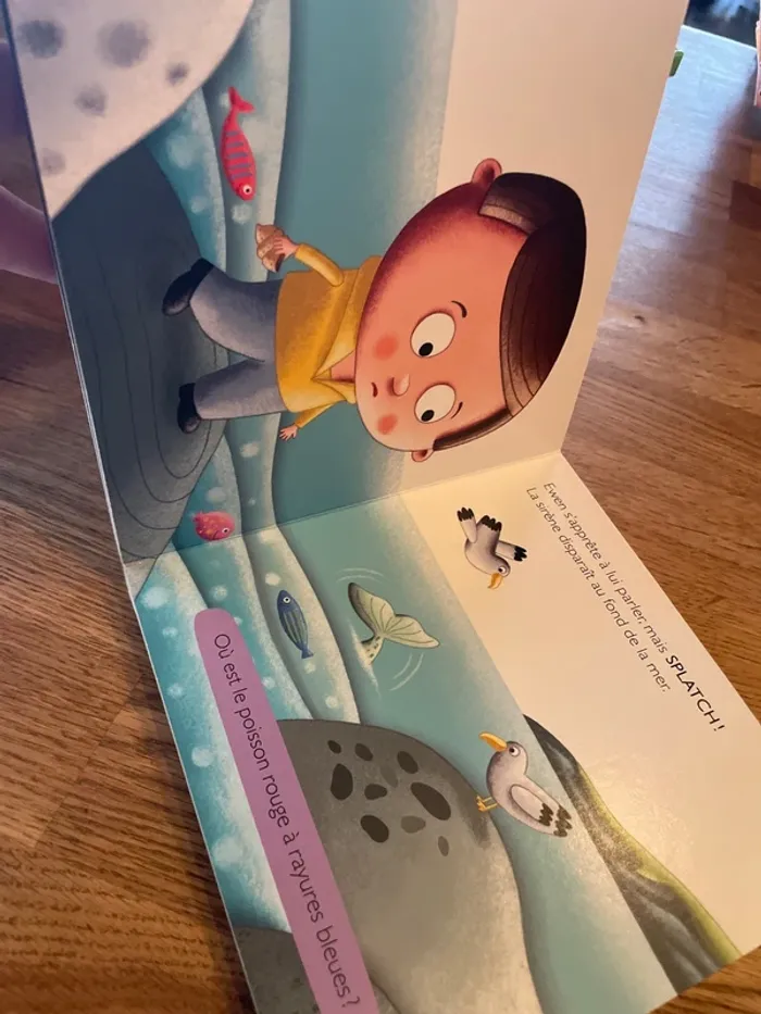 Livre cartonné Mes petits contes bretons Ewen et la sirène - photo numéro 8