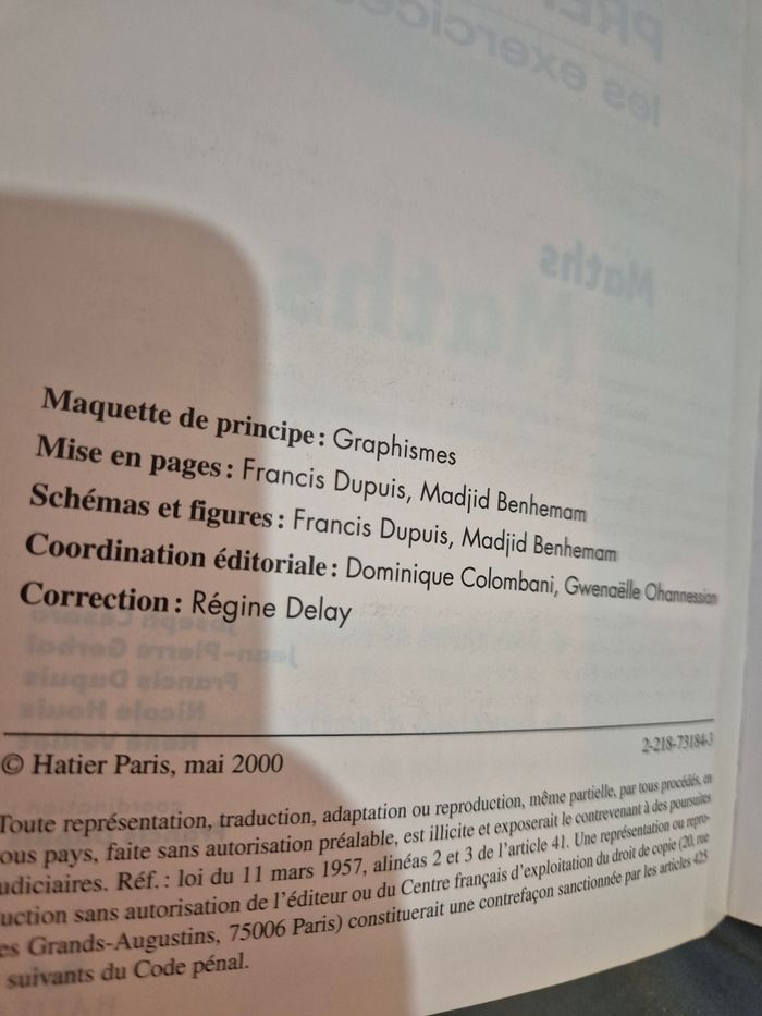 Prepa Brevet Maths 3ème Hatier Exercices - photo numéro 3