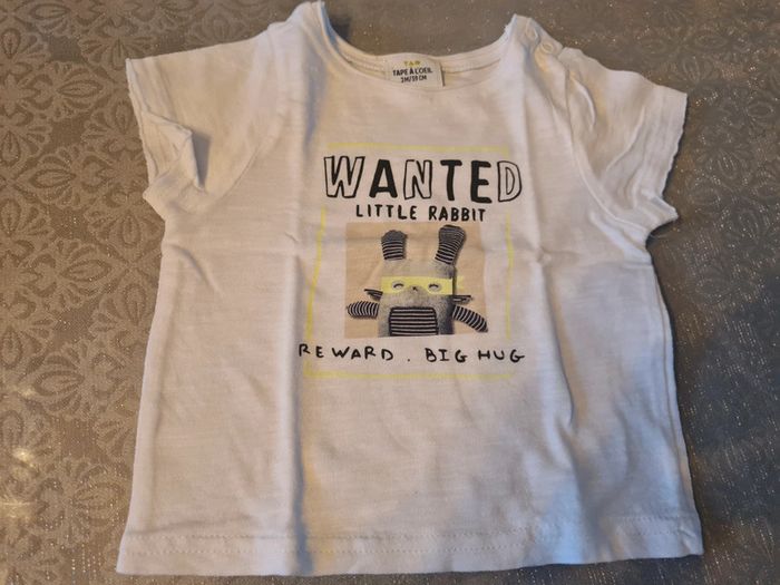 Tee-shirt tape a l'œil 3 mois