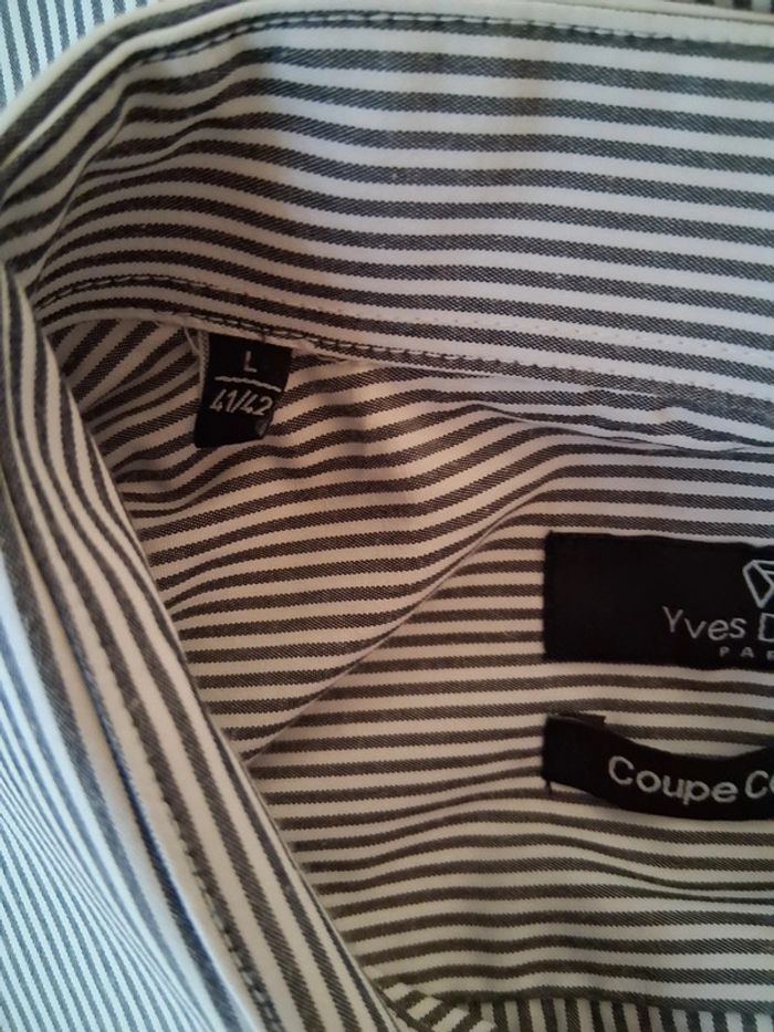 Chemise Yves Dorsey taille L - photo numéro 5