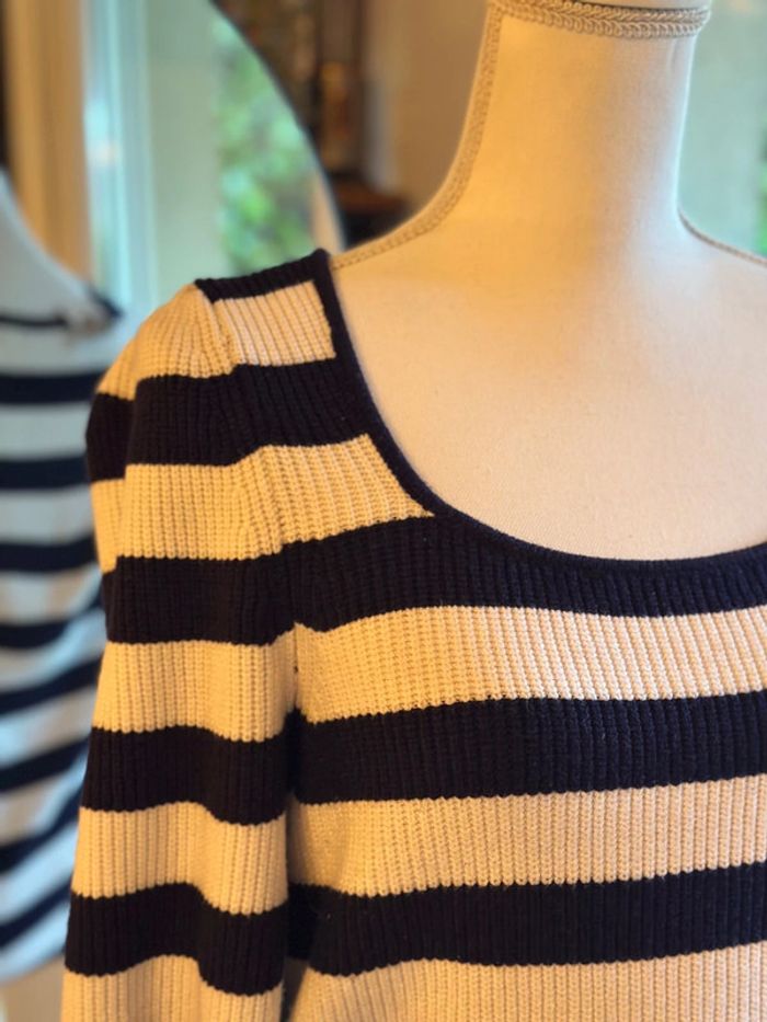Joli pull marin taille L/40 Mango - photo numéro 2
