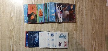 Stickers et cartes panini la reine des neige 2