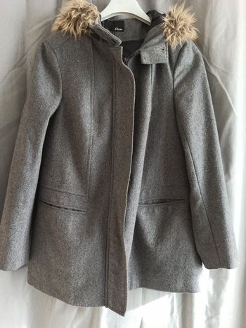 Manteau duffle coat avec capuche 