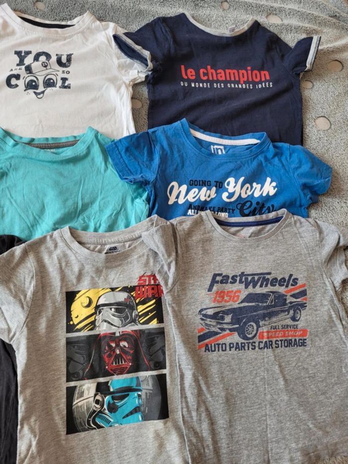 Lot de 9 Tee-shirts 4 ans - photo numéro 2
