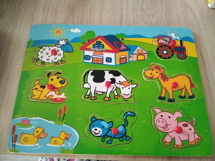 Lot puzzle à encastrer - photo numéro 3