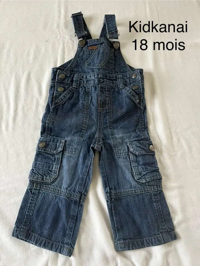 Salopette kidkanai 18 mois