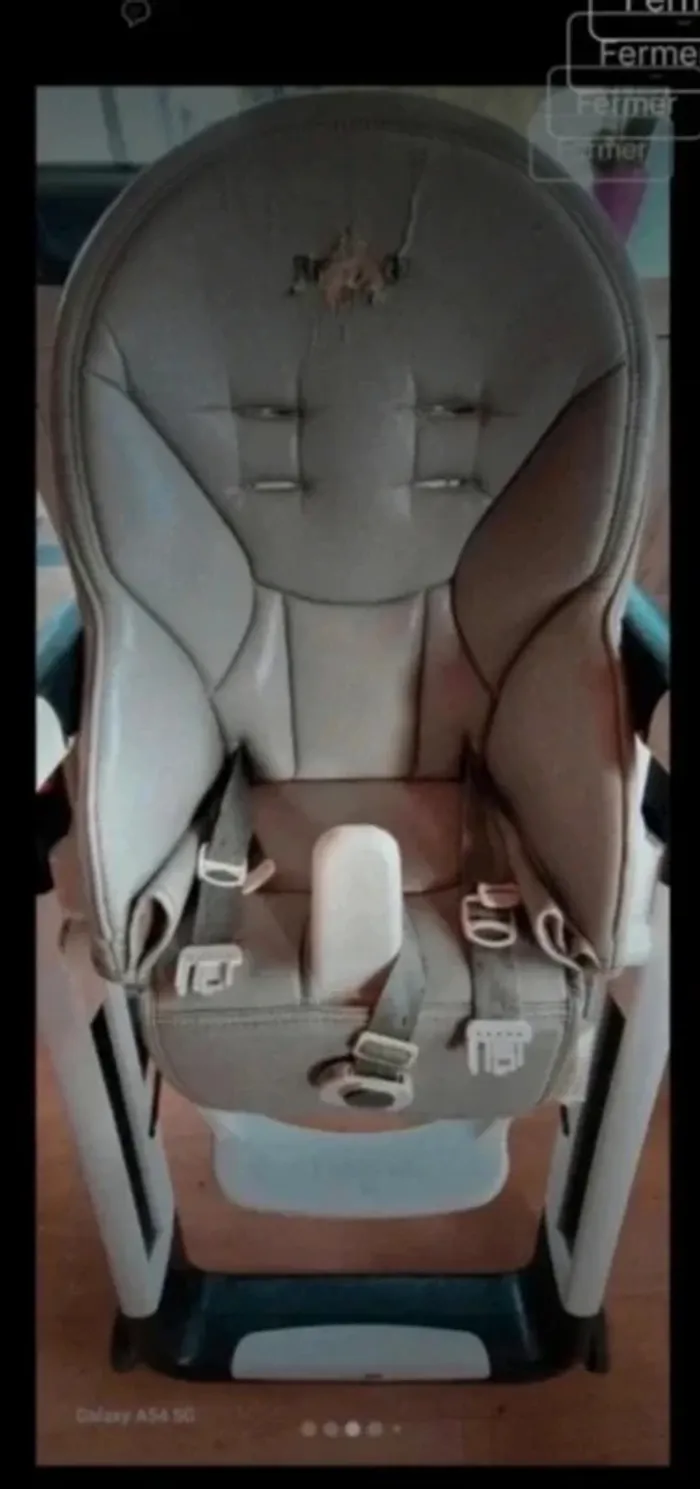 Chaise haute Peg Perego achat seulement via ups - photo numéro 2