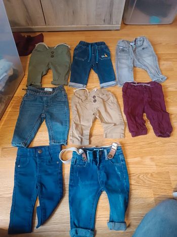 Lot de 8 pantalons