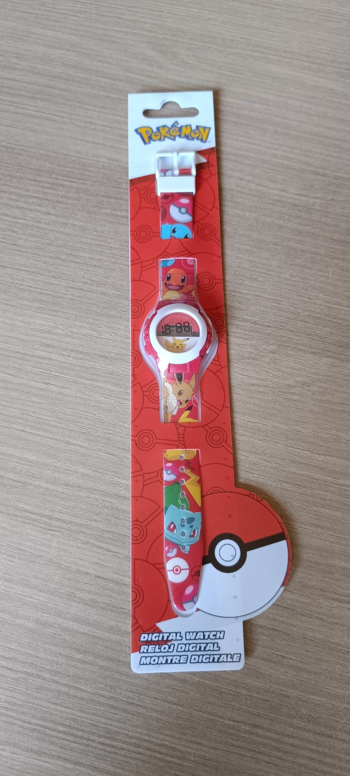 Montre digitale Pokémon
