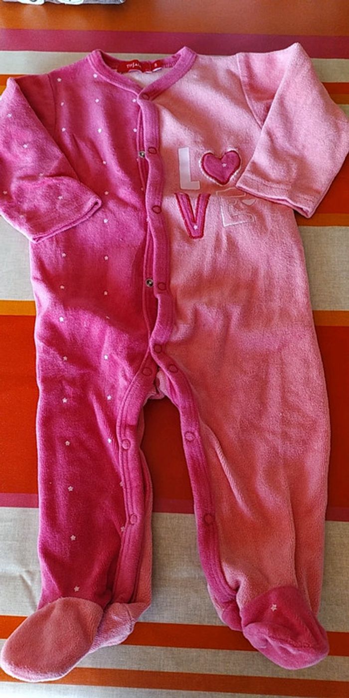Lot pyjamas chaud 6mois - photo numéro 4