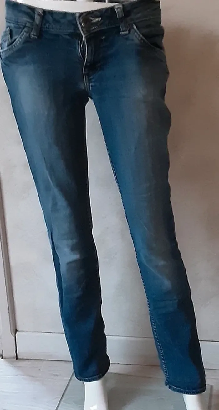 jeans skinny tommy hifilger bleu taille M