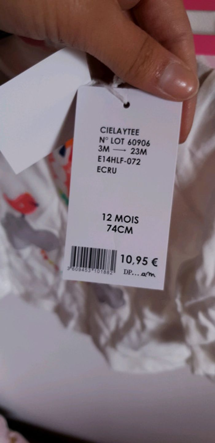 T-shirt manche longue neuf - photo numéro 2