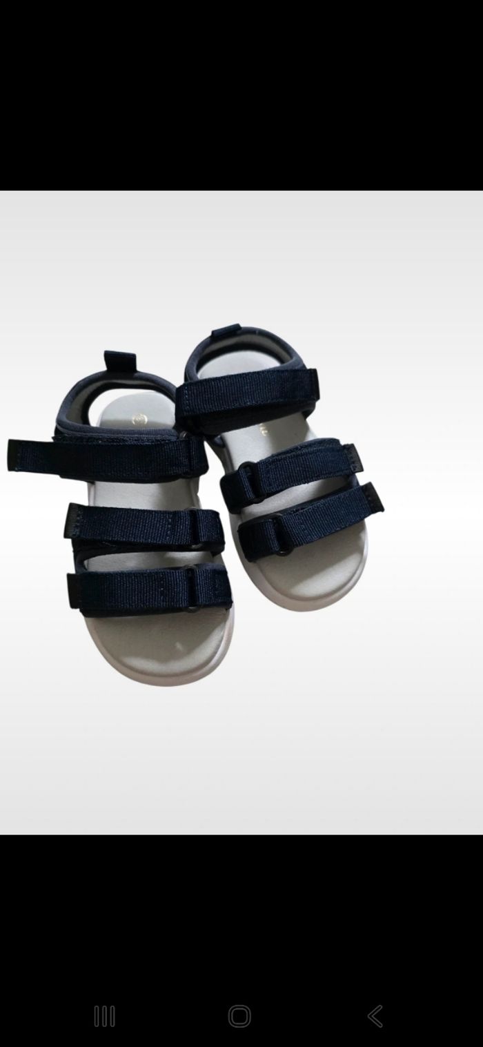 Sandales bleu