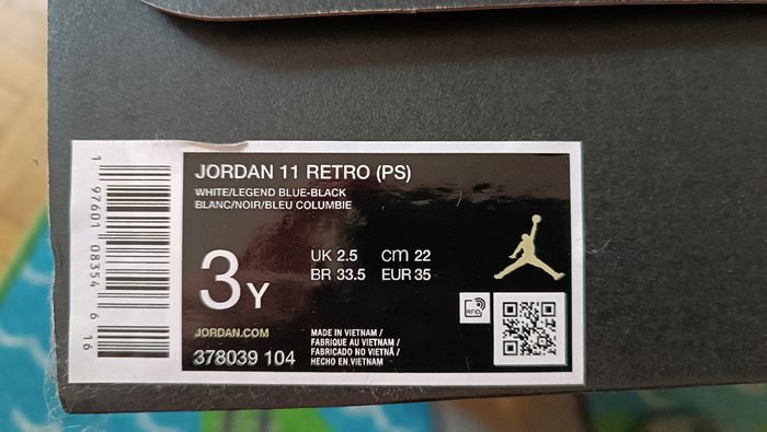 JORDAN rétro 11 blanc - photo numéro 8