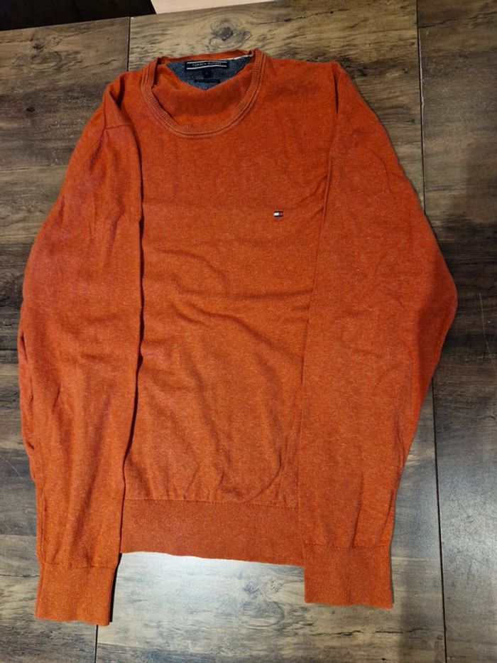 Pull Tommy hilfigher Orange XL
