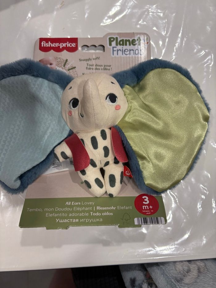 Peluche Fisher Price Éléphanteau